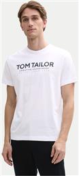 T-SHIRT 1045940 ΛΕΥΚΟ REGULAR FIT TOM TAILOR