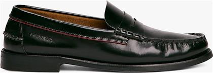 ΑΝΔΡΙΚΑ ΔΕΡΜΑΤΙΝΑ LOAFERS SLIP-ON - FM0FM05362 ΜΑΥΡΟ TOMMY HILFIGER