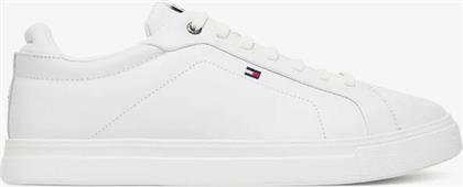 ΑΝΔΡΙΚΑ ΔΕΡΜΑΤΙΝΑ SNEAKERS FM0FM05678-YBS ΛΕΥΚΑ TOMMY HILFIGER