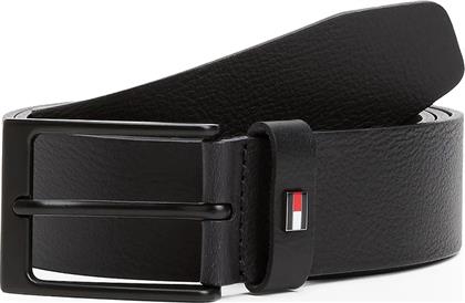 ΑΝΔΡΙΚΗ ΔΕΡΜΑΤΙΝΗ ΖΩΝΗ AM0AM13016-BDS ΜΑΥΡΗ TOMMY HILFIGER