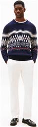 ΑΝΔΡΙΚΗ ΠΑΝΤΕΛΟΝΙ CHINO STRAIGHT FIT - MW0MW40267 ΛΕΥΚΟ TOMMY HILFIGER