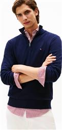 ΑΝΔΡΙΚΗ ΠΛΕΚΤΗ ΜΠΛΟΥΖΑ ΜΕ HALF ZIP REGULAR FIT - MW0MW28049 ΜΠΛΕ ΣΚΟΥΡΟ TOMMY HILFIGER