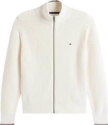 ΑΝΔΡΙΚΗ ΠΛΕΚΤΗ ΖΑΚΕΤΑ ΜΕ ΨΗΛΟ ΛΑΙΜΟ - MW0MW41517 ΕΚΡΟΥ TOMMY HILFIGER