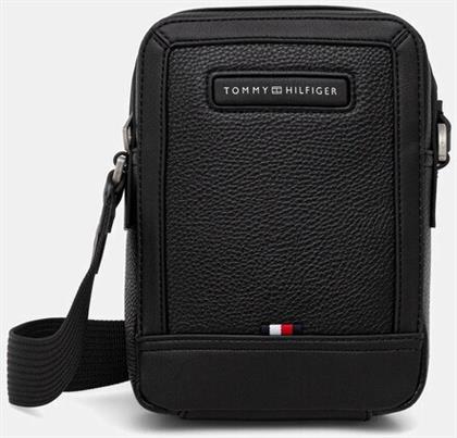 ΑΝΔΡΙΚΗ ΤΣΑΝΤΑ ΧΙΑΣΤΙ AM0AM14011-BDS ΜΑΥΡΗ TOMMY HILFIGER