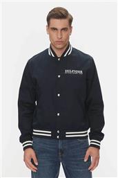 ΑΝΔΡΙΚΟ ΜΠΟΥΦΑΝ BOMBER ΜΕ ΛΟΓΟΤΥΠΟ REGULAR FIT - MW0MW40647 ΜΠΛΕ ΣΚΟΥΡΟ TOMMY HILFIGER