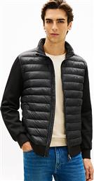 ΑΝΔΡΙΚΟ ΜΠΟΥΦΑΝ ΜΕ ΚΑΠΙΤΟΝΕ ΣΧΕΔΙΟ REGULAR FIT - MW0MW41329 ΜΑΥΡΟ TOMMY HILFIGER