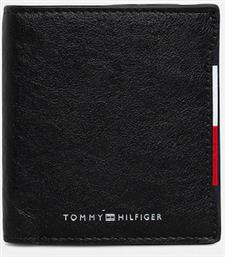 ΑΝΔΡΙΚΟ ΔΕΡΜΑΤΙΝΟ ΠΟΡΤΟΦΟΛΙ AM0AM13156-BDS ΜΑΥΡΟ TOMMY HILFIGER