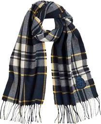 ΑΝΔΡΙΚΟ ΚΑΣΚΟΛ ΜΕ ΚΑΡΟ ΣΧΕΔΙΟ ΚΑΙ ΚΡΟΣΣΙΑ - AM0AM13599 ΣΚΟΥΡΟ ΜΠΛΕ TOMMY HILFIGER