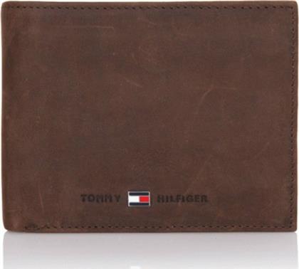 ΑΝΔΡΙΚΟ ΠΟΡΤΟΦΟΛΙ JOHNSON FLAP AM0AM00660-041 ΚΑΦΕ TOMMY HILFIGER