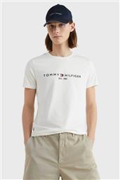 ΑΝΔΡΙΚΟ T-SHIRT ΜΕ ΛΟΓΟΤΥΠΟ REGULAR FIT - MW0MW11465 ΛΕΥΚΟ TOMMY HILFIGER