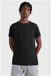 ΑΝΔΡΙΚΟ T-SHIRT ΜΕ ΛΟΓΟΤΥΠΟ REGULAR FIT - MW0MW27539 ΜΑΥΡΟ TOMMY HILFIGER