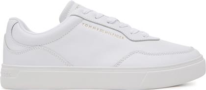 ΑΘΛΗΤΙΚΑ CASUAL CUPSOLE FW0FW08689 ΛΕΥΚΟ TOMMY HILFIGER