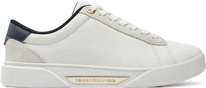 ΑΘΛΗΤΙΚΑ CHIC COURT SNEAKER FW0FW08123 ΕΚΡΟΥ TOMMY HILFIGER