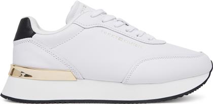 ΑΘΛΗΤΙΚΑ CHIC FASHION RUNNER FW0FW08695 ΛΕΥΚΟ TOMMY HILFIGER