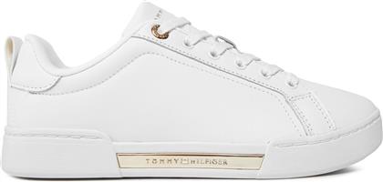 ΑΘΛΗΤΙΚΑ CHIQUE COURT SNEAKER FW0FW07634 ΛΕΥΚΟ TOMMY HILFIGER