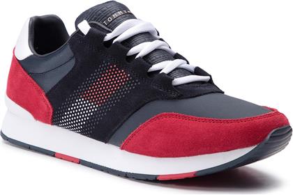 ΑΘΛΗΤΙΚΑ CORPORATE MATERIAL MIX RUNNER FM0FM02056 ΓΚΡΙ TOMMY HILFIGER από το EPAPOUTSIA