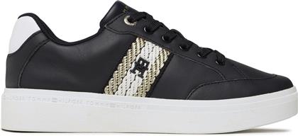 ΑΘΛΗΤΙΚΑ COURT WITH WEBBING FW0FW07106 ΣΚΟΥΡΟ ΜΠΛΕ TOMMY HILFIGER