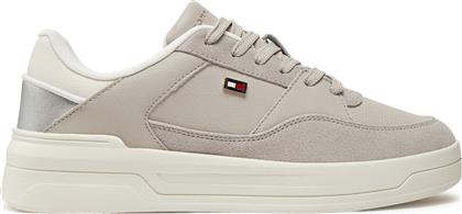 ΑΘΛΗΤΙΚΑ ESSENT BASKET FW0FW08615 ΓΚΡΙ TOMMY HILFIGER