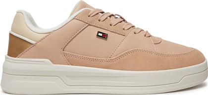 ΑΘΛΗΤΙΚΑ ESSENT BASKET FW0FW08615 ΡΟΖ TOMMY HILFIGER