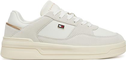 ΑΘΛΗΤΙΚΑ ESSENTIAL BASKET SNEAKER FW0FW08456 ΛΕΥΚΟ TOMMY HILFIGER