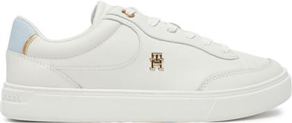 ΑΘΛΗΤΙΚΑ ESSENTIAL CHIC COURT SNEAKER FW0FW08322 ΛΕΥΚΟ TOMMY HILFIGER