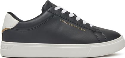 ΑΘΛΗΤΙΚΑ ESSENTIAL COURT SNEAKER FW0FW08320 ΜΑΥΡΟ TOMMY HILFIGER από το EPAPOUTSIA