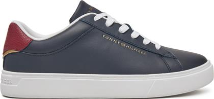 ΑΘΛΗΤΙΚΑ ESSENTIAL COURT SNEAKER FW0FW08320 ΣΚΟΥΡΟ ΜΠΛΕ TOMMY HILFIGER από το EPAPOUTSIA