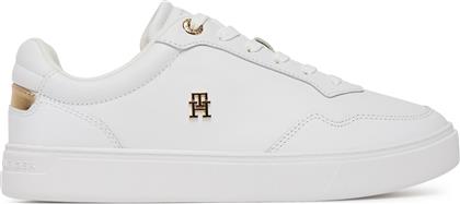 ΑΘΛΗΤΙΚΑ ESSENTIAL ELEVATED COURT SNEAKER FW0FW08758 ΛΕΥΚΟ TOMMY HILFIGER
