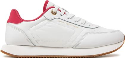 ΑΘΛΗΤΙΚΑ ESSENTIAL RUNNER FW0FW08004 ΛΕΥΚΟ TOMMY HILFIGER