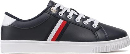 ΑΘΛΗΤΙΚΑ ESSENTIAL WEBBING CUPSOLE FW0FW07378 ΣΚΟΥΡΟ ΜΠΛΕ TOMMY HILFIGER