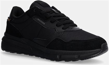 ΑΘΛΗΤΙΚΑ FASTON CORDURA MIX ΧΡΩΜΑ: ΜΑΥΡΟ, FM0FM05218 TOMMY HILFIGER