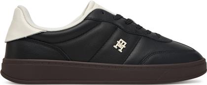 ΑΘΛΗΤΙΚΑ HERITAGE SHINY FW0FW08823 ΜΑΥΡΟ TOMMY HILFIGER