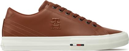 ΑΘΛΗΤΙΚΑ HI VULC STREET PATCH LTH LUXE FM0FM05203 ΚΑΦΕ TOMMY HILFIGER