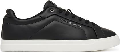 ΑΘΛΗΤΙΚΑ ICON COURT LIGHT PREMIUM FM0FM05837 ΜΑΥΡΟ TOMMY HILFIGER