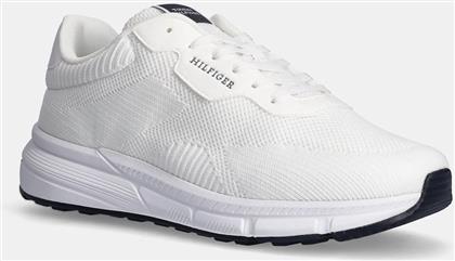 ΑΘΛΗΤΙΚΑ LIGHTWEIGHT RWB KNIT ΧΡΩΜΑ: ΑΣΠΡΟ, FM0FM05423 TOMMY HILFIGER