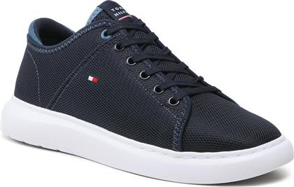 ΑΘΛΗΤΙΚΑ LIGHTWEIGHT TEXTILE CUPSOLE FM0FM04426 ΣΚΟΥΡΟ ΜΠΛΕ TOMMY HILFIGER