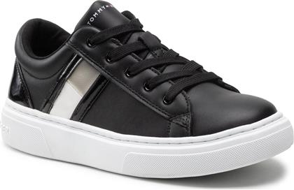 ΑΘΛΗΤΙΚΑ LOW CUT LACE-UP SNEAKER T3A9-32310-1451 S ΜΑΥΡΟ TOMMY HILFIGER