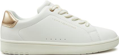 ΑΘΛΗΤΙΚΑ LOW CUT LACE-UP SNEAKER T3A9-33736-1355 S ΛΕΥΚΟ TOMMY HILFIGER