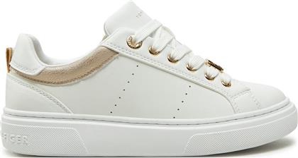 ΑΘΛΗΤΙΚΑ LOW CUT LACE-UP SNEAKER T3A9-33743-1355 S ΛΕΥΚΟ TOMMY HILFIGER