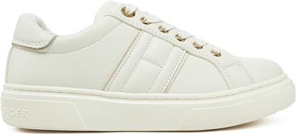 ΑΘΛΗΤΙΚΑ LOW CUT LACE-UP SNEAKER T3A9-33745-1439 S ΛΕΥΚΟ TOMMY HILFIGER