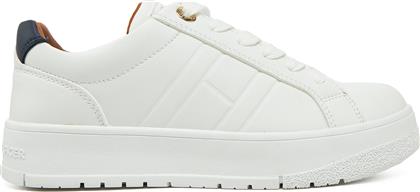 ΑΘΛΗΤΙΚΑ LOW CUT LACE-UP SNEAKER T3X9-33857-1355 S ΛΕΥΚΟ TOMMY HILFIGER