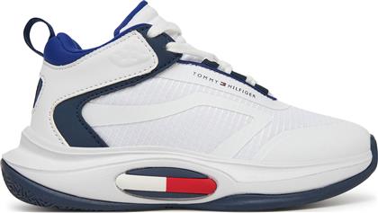 ΑΘΛΗΤΙΚΑ LOW CUT LACE-UP T3B9-33884-1695 ΛΕΥΚΟ TOMMY HILFIGER