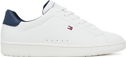 ΑΘΛΗΤΙΚΑ LOW CUT LACE-UP T3X9-34073-1355X D ΛΕΥΚΟ TOMMY HILFIGER