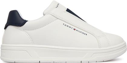 ΑΘΛΗΤΙΚΑ LOW CUT SNEAKER T3X9-34359-1355 M ΛΕΥΚΟ TOMMY HILFIGER
