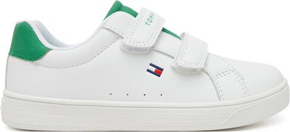 ΑΘΛΗΤΙΚΑ LOW CUT VELCRO SNEAKER T1X9-33836-1355 S ΛΕΥΚΟ TOMMY HILFIGER