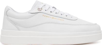 ΑΘΛΗΤΙΚΑ MODERN COURT SNEAKER LTHR FW0FW08800 ΛΕΥΚΟ TOMMY HILFIGER