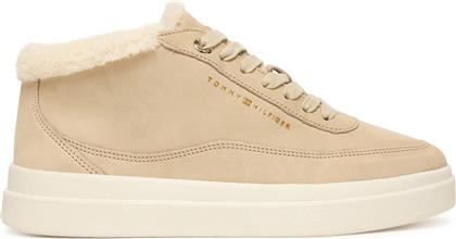 ΑΘΛΗΤΙΚΑ MODERN COURT SNEAKER MC WL FW0FW09000 ΜΠΕΖ TOMMY HILFIGER