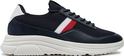 ΑΘΛΗΤΙΚΑ MODERN RUNNER PREMIUM KNIT FM0FM05135 ΣΚΟΥΡΟ ΜΠΛΕ TOMMY HILFIGER