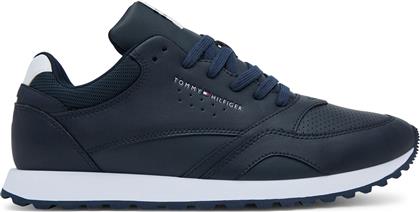 ΑΘΛΗΤΙΚΑ NEW RUNNER EVA ESS FM0FM05512 ΣΚΟΥΡΟ ΜΠΛΕ TOMMY HILFIGER