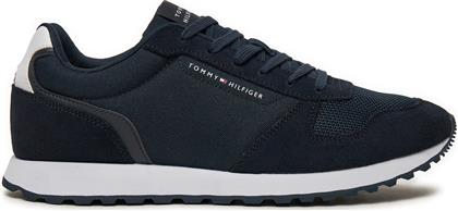 ΑΘΛΗΤΙΚΑ NEW RUNNER EVA TRAINERS FM0FM05454 ΣΚΟΥΡΟ ΜΠΛΕ TOMMY HILFIGER